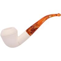 AKB Meerschaum Spot Carved Rhodesian (with Case)