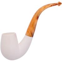 AKB Meerschaum Smooth Bent Egg (with Case)
