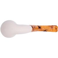 AKB Meerschaum Smooth Bent Egg (with Case)