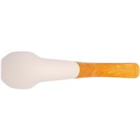 AKB Meerschaum Smooth Paneled Bent Brandy (with Case)