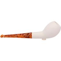 AKB Meerschaum Smooth Cutty (with Case)