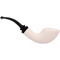 AKB Meerschaum Smooth Horn (with Case)