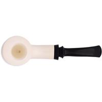 AKB Meerschaum Smooth Horn (with Case)