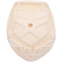 AKB Meerschaum Carved US Air Force Bent Apple (Yusuf) (with Case)