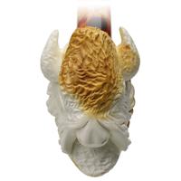 AKB Meerschaum Carved Bison (Ali) (with Case)
