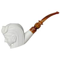AKB Meerschaum Carved King Tut (S. Cosgun) (with Case)