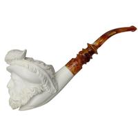 AKB Meerschaum Carved Renaissance Man (S. Cosgun) (with Case)