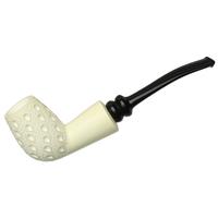 AKB Meerschaum Lattice Bent Egg (Tekin) (with Case)