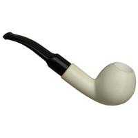 AKB Meerschaum Smooth Bent Egg (Tekin) (with Case)