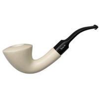 AKB Meerschaum Smooth Bent Dublin (Tekin) (with Case)