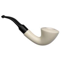 AKB Meerschaum Smooth Bent Dublin (Tekin) (with Case)