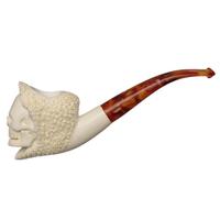 AKB Meerschaum Carved Grim Reaper (Ali) (with Case)