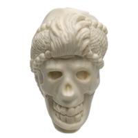 AKB Meerschaum Carved Fortune Teller Skull (Ali) (with Case)
