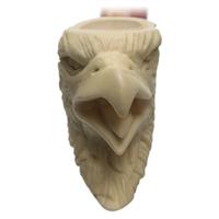 AKB Meerschaum Carved Eagle Head (Ali) (with Case)