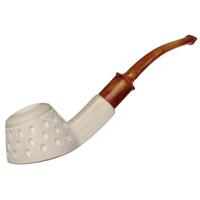 AKB Meerschaum Lattice Volcano (Tekin) (with Case)
