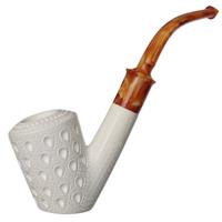 AKB Meerschaum Lattice Bent Dublin Sitter (Tekin) (with Case)