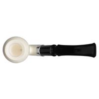 AKB Meerschaum Smooth Bent Dublin with Silver (with Case)