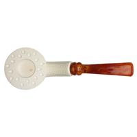 AKB Meerschaum Lattice Bent Dublin (Tekin) (with Case)