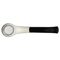 AKB Meerschaum Lattice Bent Billiard with Silver (Tekin) (with Case)