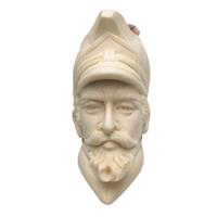 AKB Meerschaum Carved French Soldier (S. Cosgun) (with Case)