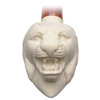AKB Meerschaum Carved Bobcat Head (Ege) (with Case)