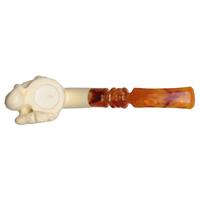 AKB Meerschaum Carved Christmas 2019 Santa Claus (Ali) (with Case)