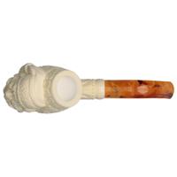 AKB Meerschaum Carved Christmas 2019 Santa Claus (Ali) (with Case)