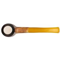 AKB Meerschaum Smooth Bent Billiard