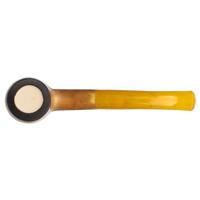AKB Meerschaum Smooth Bent Billiard