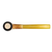 AKB Meerschaum Smooth Bent Billiard