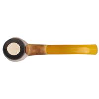 AKB Meerschaum Smooth Bent Billiard