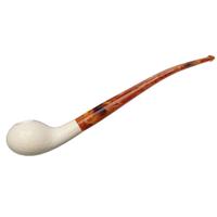 AKB Meerschaum Carved Tomato Churchwarden (Muhsin) (with Case and Stem)
