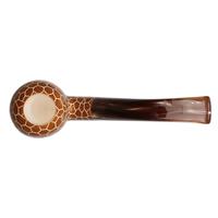 AKB Meerschaum Carved Bent Egg (with Case)