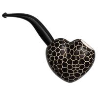 AKB Meerschaum Carved Heart (with Case)