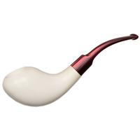 AKB Meerschaum Smooth Horn (with Case)