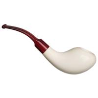 AKB Meerschaum Smooth Horn (with Case)