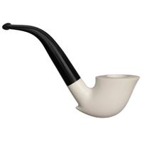AKB Meerschaum Smooth Bent Dublin (with Case)