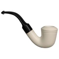 AKB Meerschaum Smooth Bent Dublin (with Case)