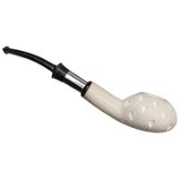 AKB Meerschaum Lattice Tomato with Silver (Tekin) (with Case)