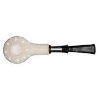 AKB Meerschaum Lattice Tomato with Silver (Tekin) (with Case)