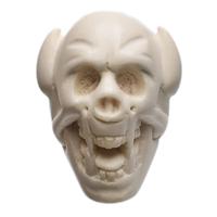 AKB Meerschaum Carved Devil (with Case)