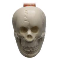 AKB Meerschaum Carved Skull (with Case)