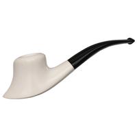 AKB Meerschaum Spot Carved Volcano (with Case)