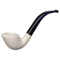 AKB Meerschaum Smooth Bent Dublin (with Case)
