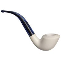 AKB Meerschaum Smooth Bent Dublin (with Case)