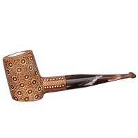 AKB Meerschaum Lattice Poker (with Case)