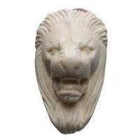 AKB Meerschaum Carved Lion Head (with Case)