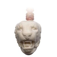 AKB Meerschaum Carved Bobcat Head (with Case)