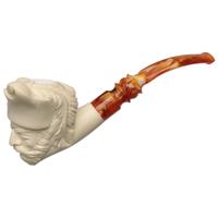 AKB Meerschaum Carved Pirate (with Case)