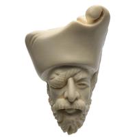 AKB Meerschaum Carved Pirate (with Case)